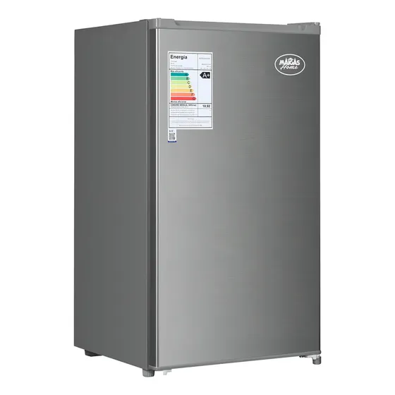 Frigobar 90 Litros Color Gris Maigas Puerta Reversible Freezer