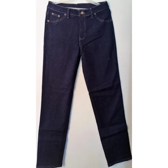 Pantalon Blue Jeans Triple Costura Industrial Dama
