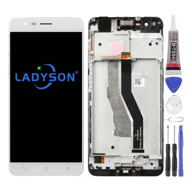 Compatível Para Zenfone 3 Zoom Ze553kl Tela De Toque Lcd