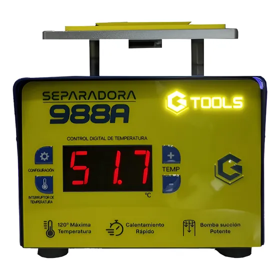 G Tools Lite Plancha Separadora De Pantallas 7 + Luz Led