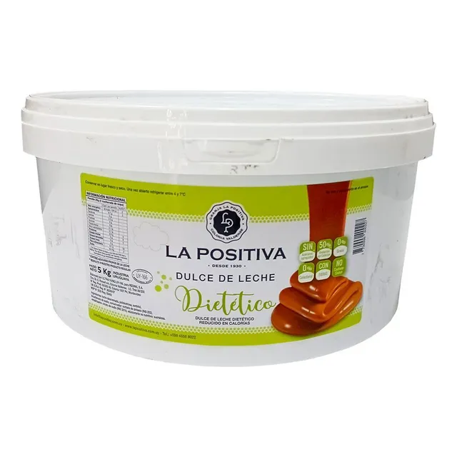 Dulce De Leche La Positiva X 5k Repostero 0% Azucar