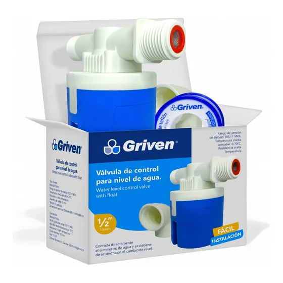 Flotante Mecánico Válvula De Control Agua 1/2 13mm Griven