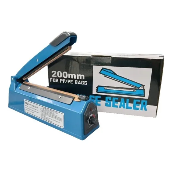 Maquina Selladora De Bolsas De 20cm Modelo Pfs-200