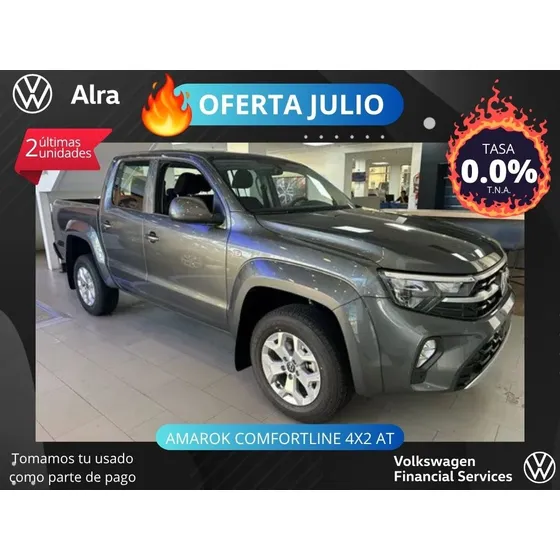 Volkswagen Amarok 2.0 Cd Tdi 180cv Comfortline 4x2 At