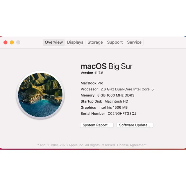 Macbook Pro 13.3 2014