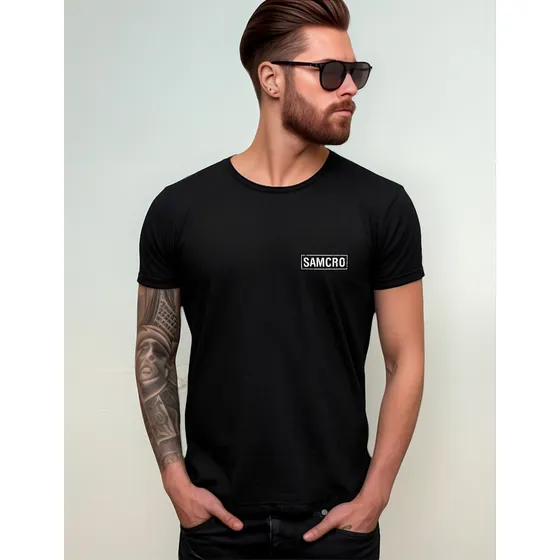 Camiseta Tshirt Camisa Sons Of Anarchy Samcro Estilosa Moda 