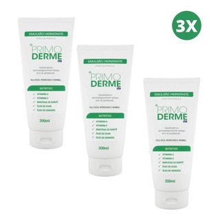 Primo Derme Kit C/3 Hidratante Nutritivo - C/calêndula 200ml Primo Derme Kit C/3 Hidratante Nutritivo - C/calêndula 200ml
