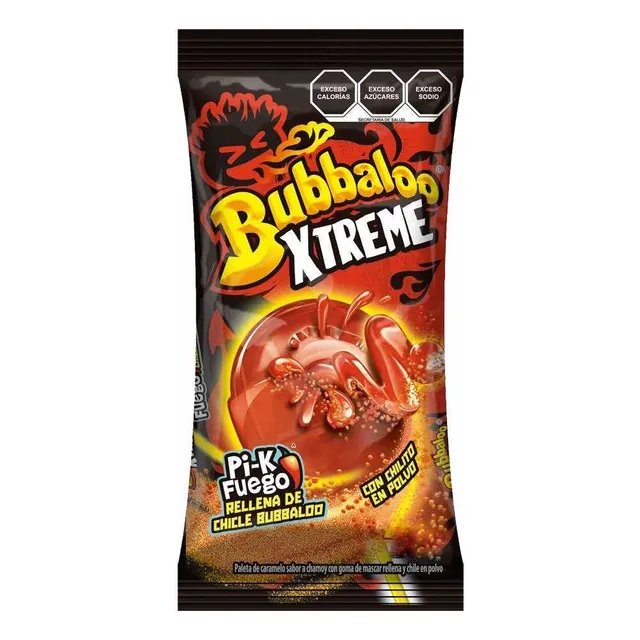 Dulces Mexicanos Picantes Importados Bubbaloo® Pi-k Fuego