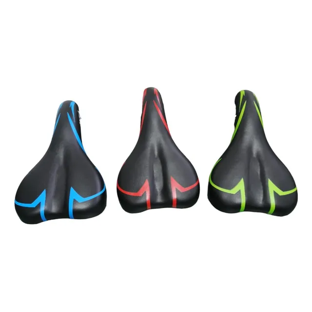 Asiento Marca Ist Rojo ,azul Y Verde Para Bicicleta 