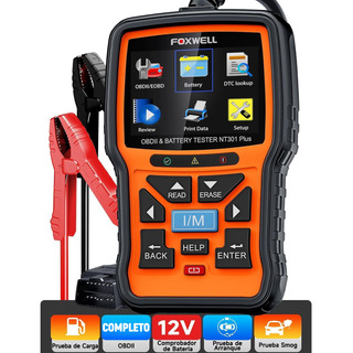 Escaner Obd2 Foxwell Nt301 Plus Probador De Batería De Coche Escaner Obd2 Foxwell Nt301 Plus Probador De Batería De Coche