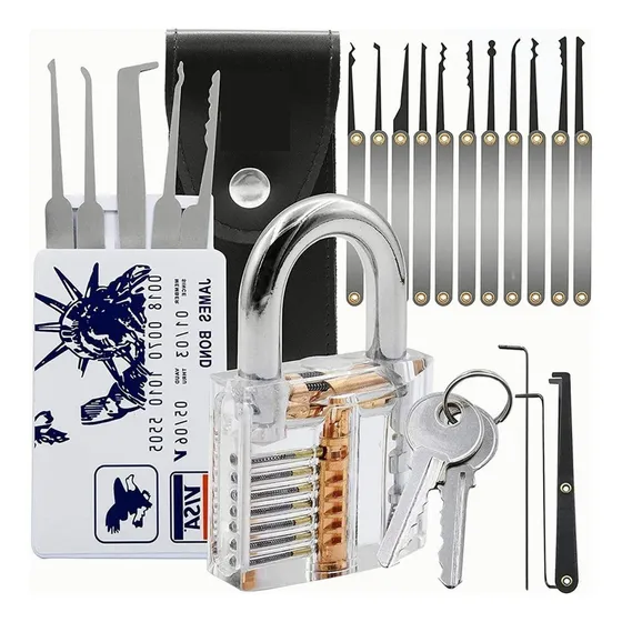 Kit De Ganzúas De Herramientas Multifuncionales Con Cerradur