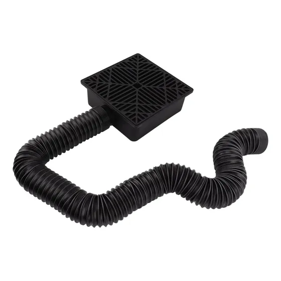 Canal Flexible Para Lavabo, Extensiones De Bajante De Pvc Pa