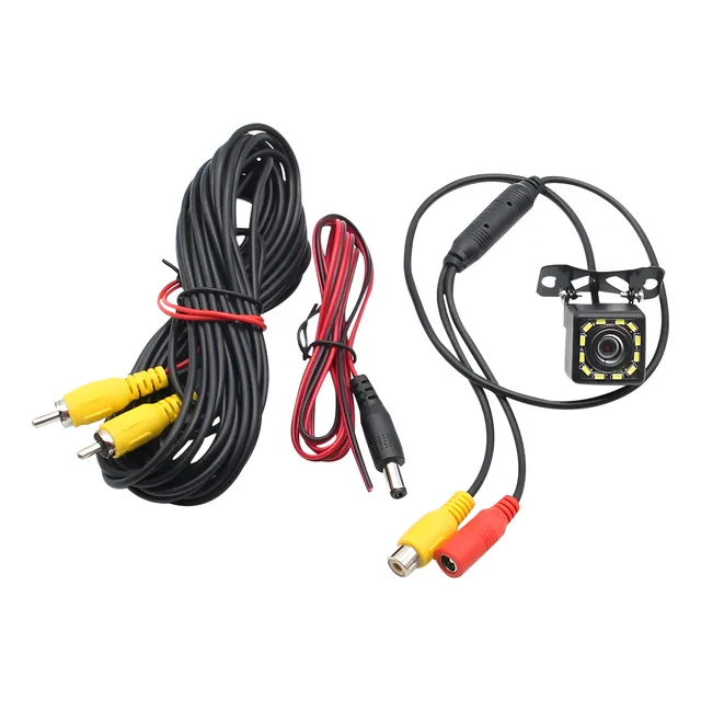 Cámara De Retroceso Cuadrado Universal 12v Auto Camioneta