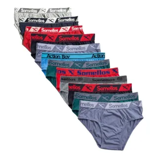 Kit Cuecas Adultas Kit 12 Cueca Normal Slip Algodao Atacado Kit Cuecas Adultas Kit 12 Cueca Normal Slip Algodao Atacado