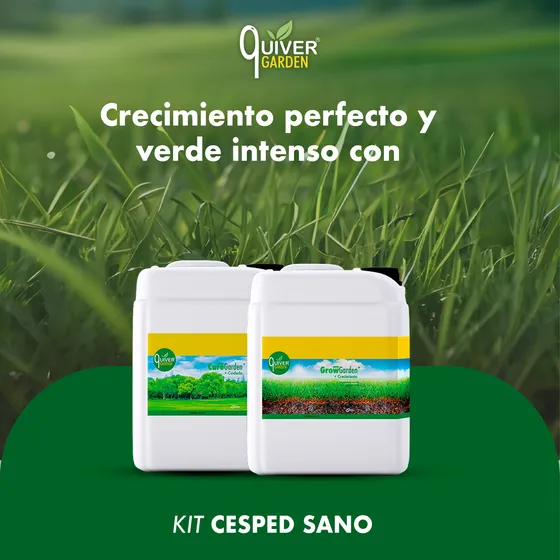Kit Cesped Sano Crecimiento Y Verde Intenso | Quiver Garden