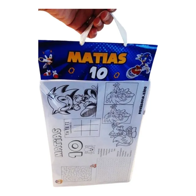 Set De Hojas Para Colorear Con Actividades Souvenir