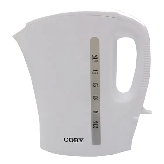 Tetera Eléctrica 1,5 Litros - 7 Tazas Coby 