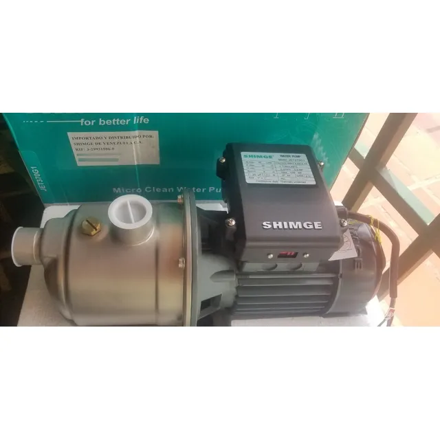 Bomba De Agua 1/2hp De Acero Inoxidable Marca Shimge 110/220