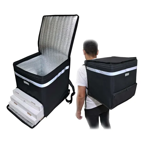 Mochila Termica Delivery De Doble Tapa - Termofood
