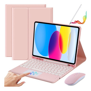 Capa De Teclado Pencil Mouse Para iPad De 10ª Geração 10.9 Capa De Teclado Pencil Mouse Para iPad De 10ª Geração 10.9