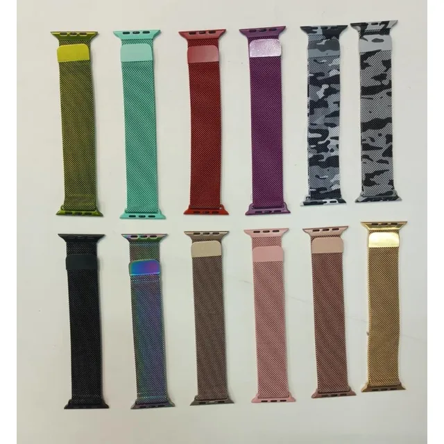 Correas Metalizadas Apple Watch 44mm T500 Y Similares Reloj
