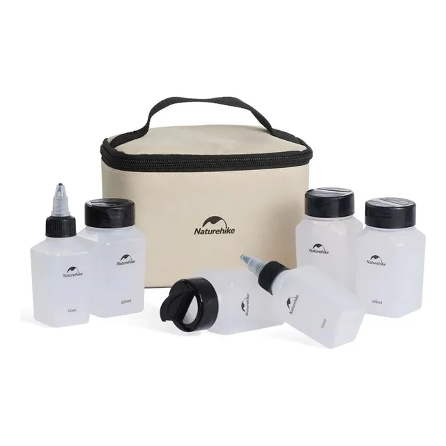 Set Portátil De Especieros - Naturehike Color Beige