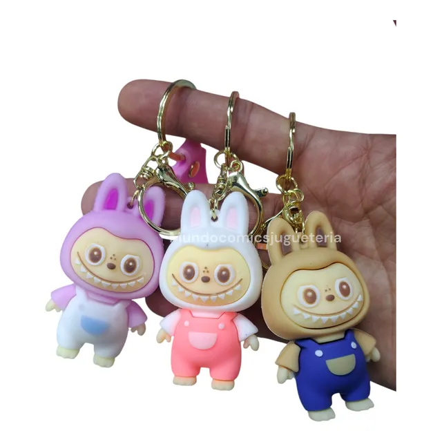 Llaveros Goma La Bubu Figura 7cm - 1 Pieza