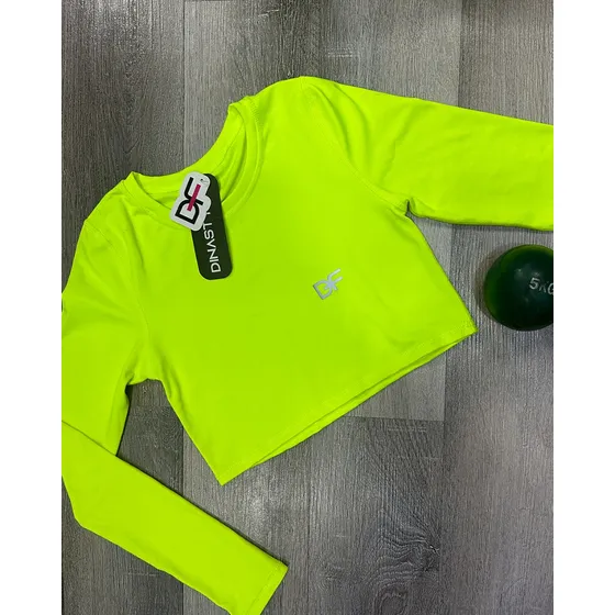 Top Deportivo Marca Df Mangas Largas