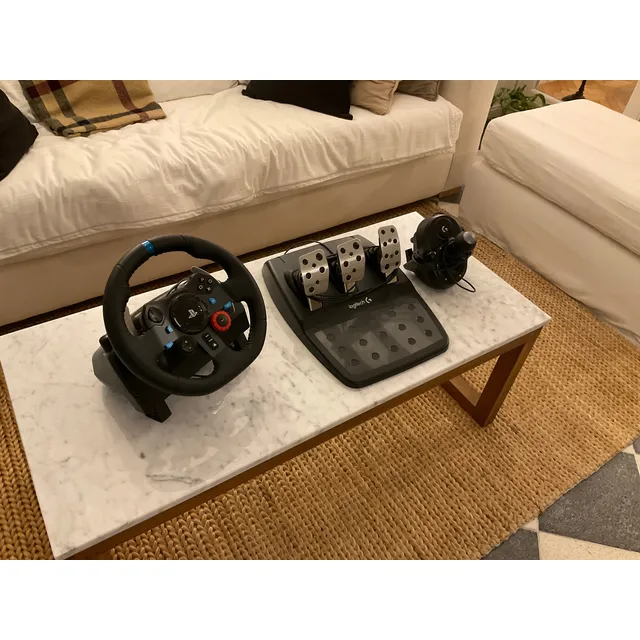 Volante Logitech G29 + Caja De Cambios Negro