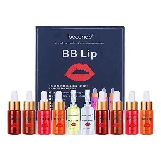 Kit Micropigmentação Labial Cores Bb Lips Pigmento