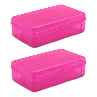 Estuche Escolar Con Charola Para Lápices - 2 Piezas Estuche Escolar Con Charola Para Lápices - 2 Piezas