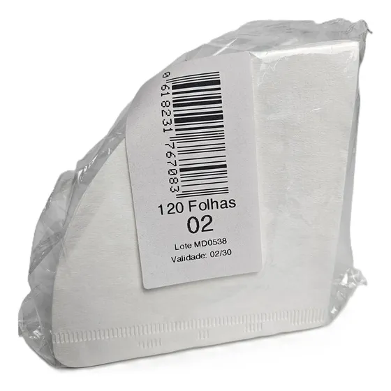 The Best Brew Waals Filtro De Papel Café Tipo V60 02 120un