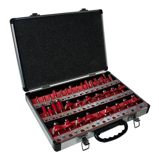 Set De Fresas Omaha Sfr-35 Router P/madera 35 Piezas Estuche