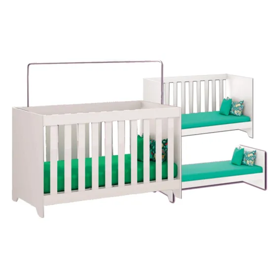 Cuna Blanca Transformable Color Blanco