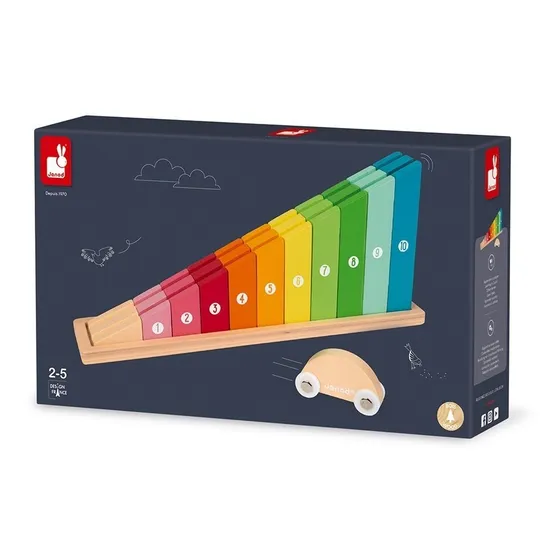 Juego Didáctico De Madera Aprendiendo A Contar Janod
