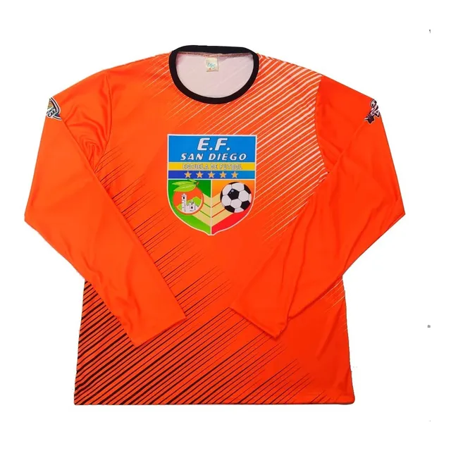 Jersey  Futbol Entrenador Camisa Manga Larga 