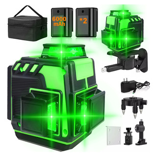 Nivel Láser 12 Líneas 4d Multifuncional 2 Baterías 12000 Mah Nivel Láser 12 Líneas 4d Multifuncional 2 Baterías 12000 Mah