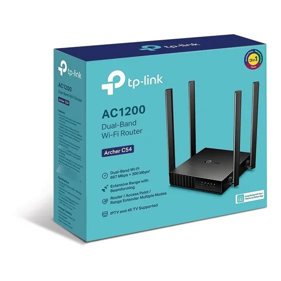 Router Tp Link Archer Ac1200 C54 Dual Band Nuevo Sellado