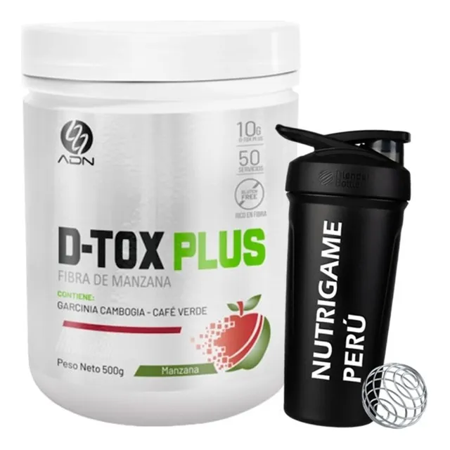 D Tox 500gr Plus Fibra De Manzana - Fisica