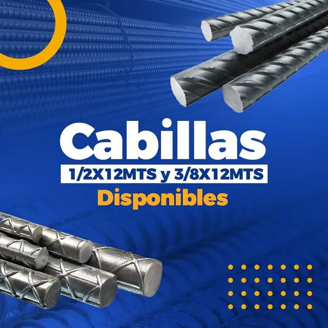 Cabillas De 12 Metros 1/2 3/8
