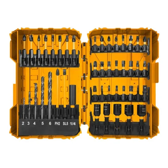 Taladros Conj Bits con funda, 45 piezas, Akdl24502 Ingco