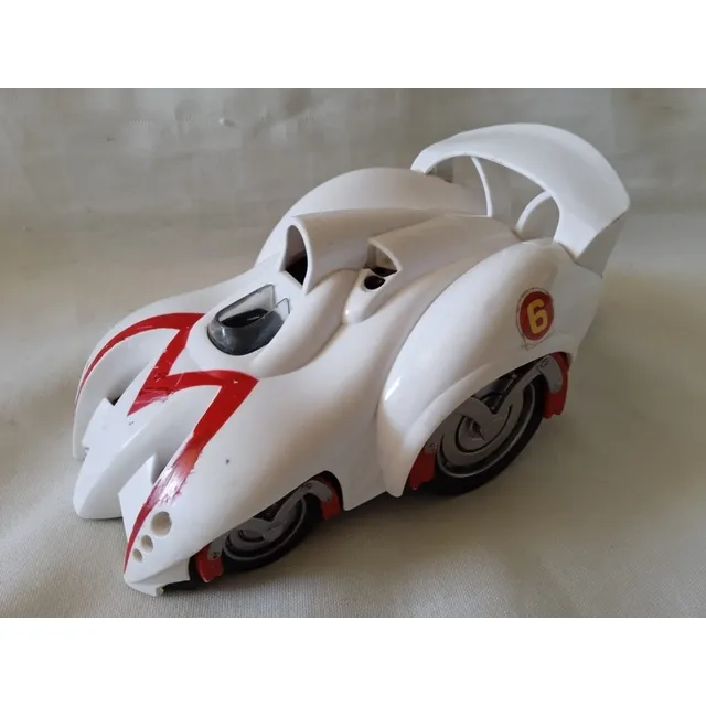 Auto De Meteoro Hotwheels Speed Racer Mach 6 A Cuerda 20cm