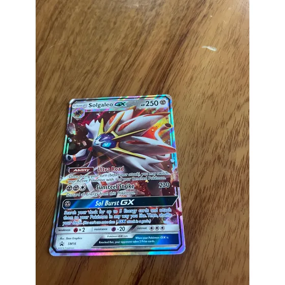 Carta Pokemon , Solgaleo Gx
