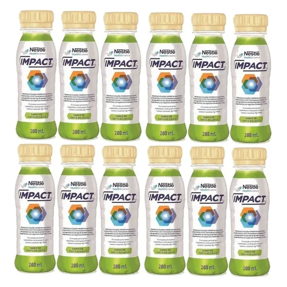 Impact 200ml - Nestle (kit Com 12 Unidades) Sabor Torta De Limão