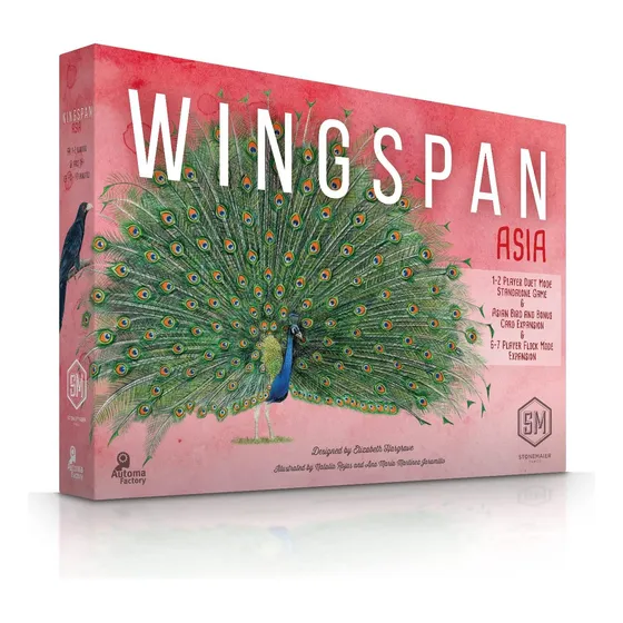 Wingspan Asia De Stonemaier Games | Juego Independiente O Ex