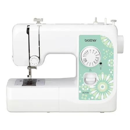 Máquina De Coser Brother Js2135 Blanca Color Blanco