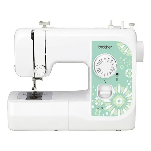 Máquina De Coser Brother Js2135 Blanca 220v Color Blanco