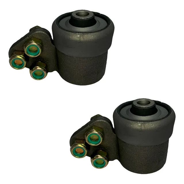 Kit 2 Bujes Parrilla Con Soporte P/ Chevrolet Meriva Corsa 2