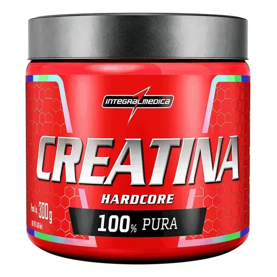 Creatina Hardcore 100% Pura 300g Integralmédica