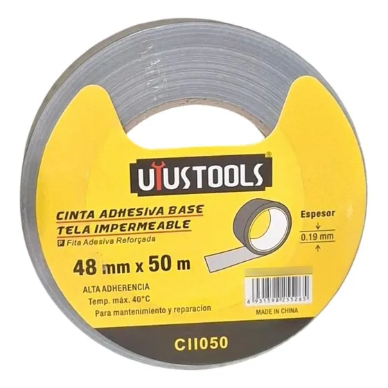 Cinta Adhesiva Base Tela Impermeable Uyustools